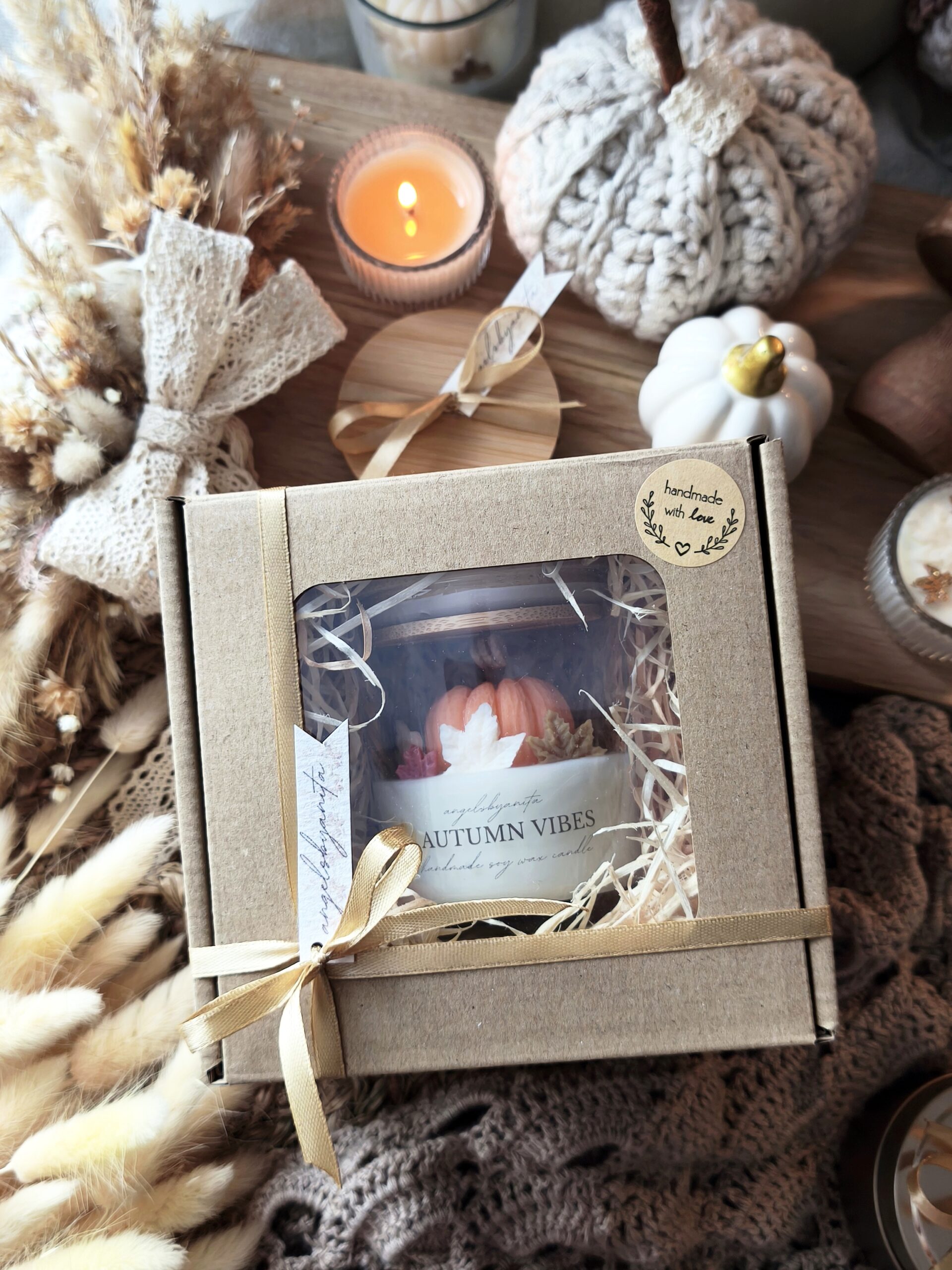 Autumn Vibes pomarańczowa - obrazek 4