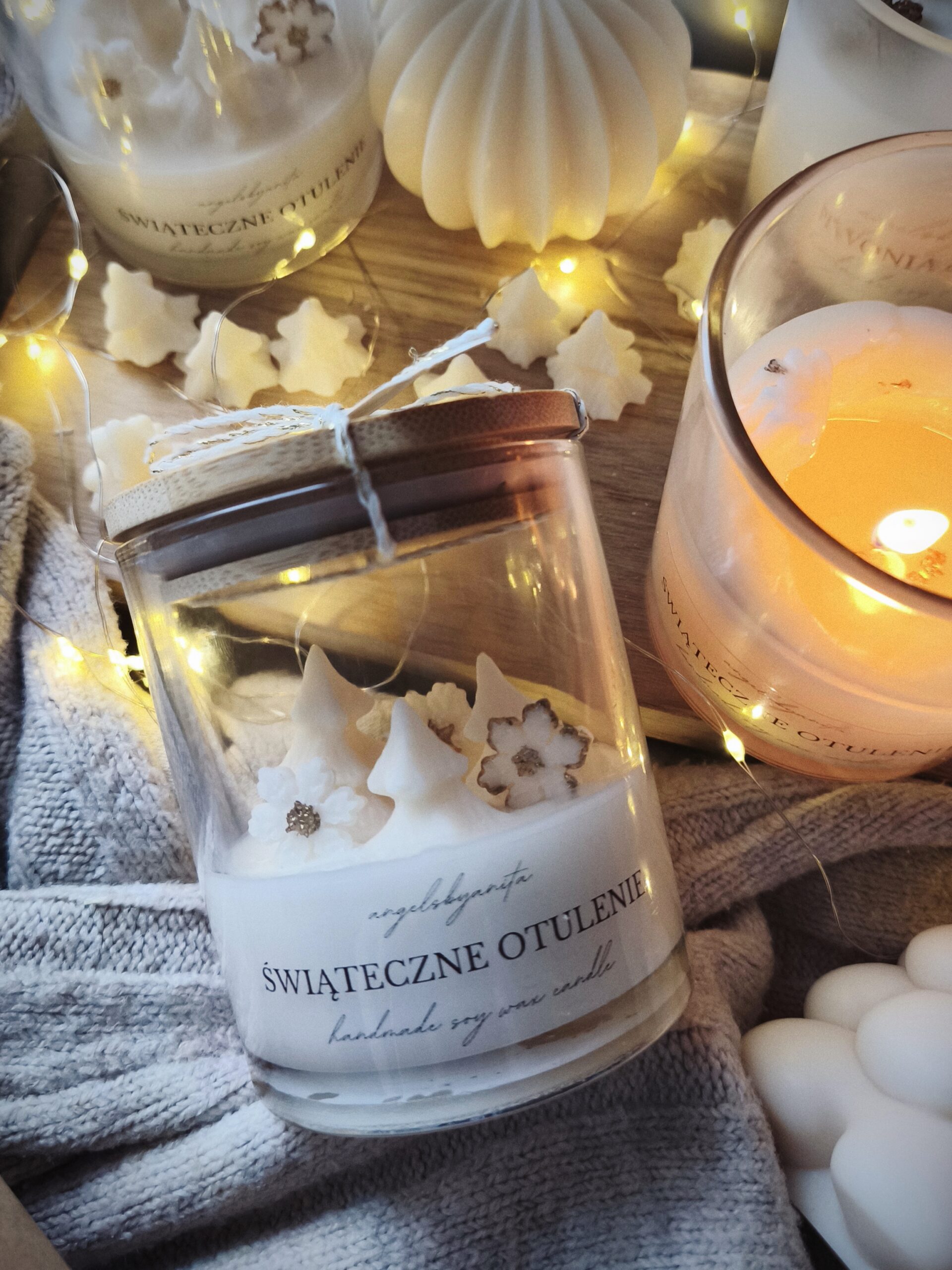 Świeca sojowa " Gdzieś pośrodku lasu" - obrazek 2