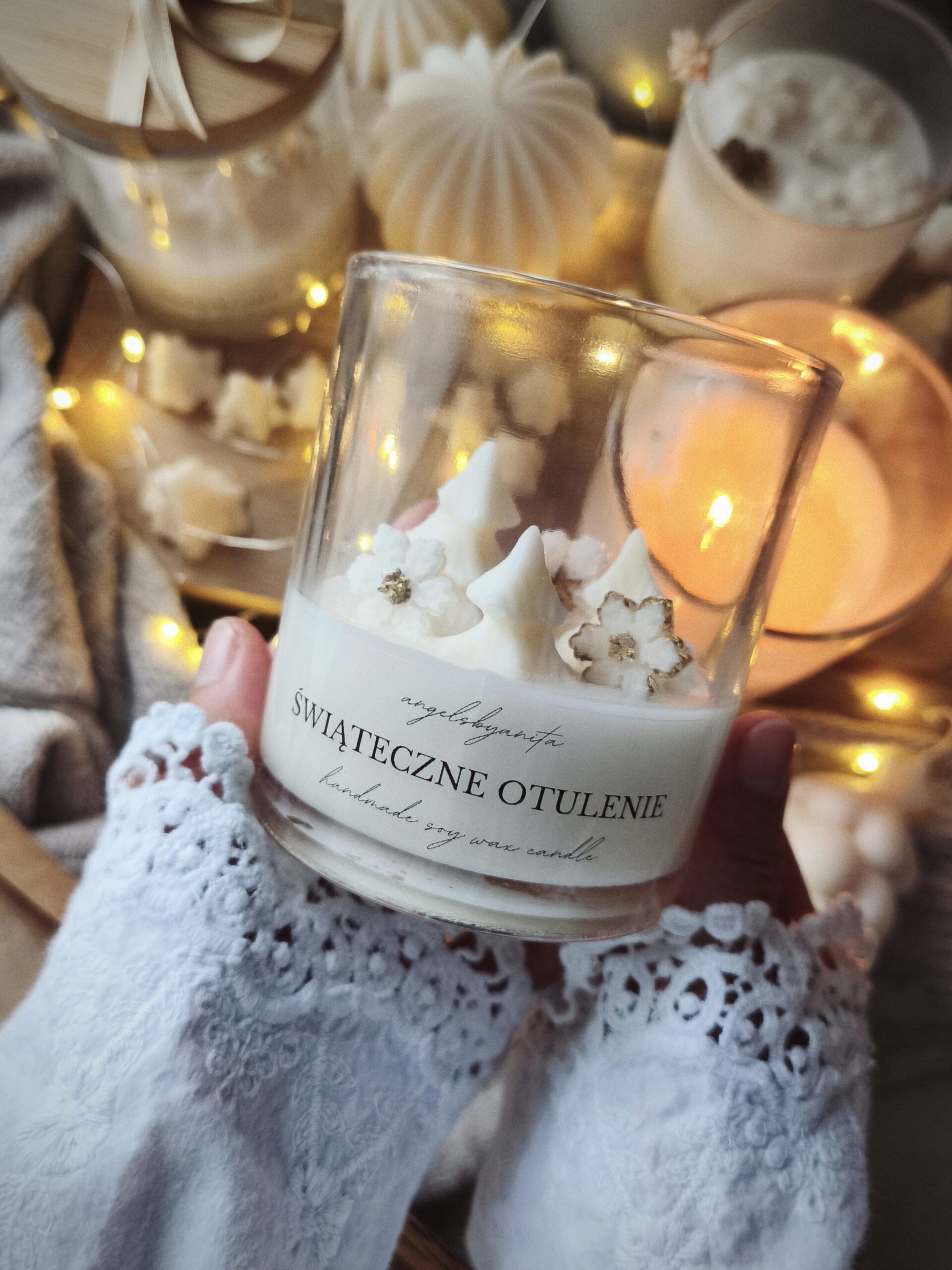 Świeca sojowa " Gdzieś pośrodku lasu" - obrazek 3