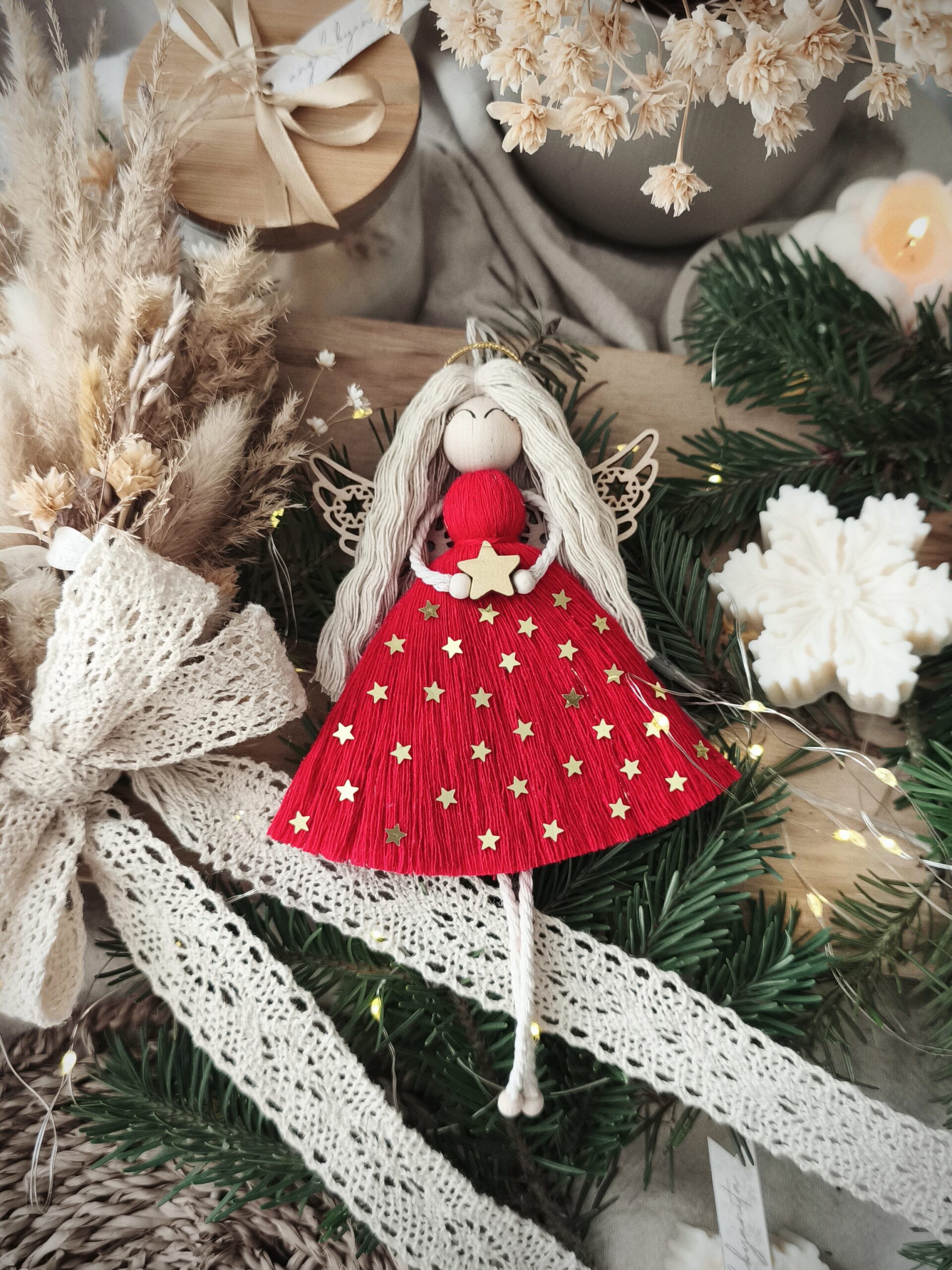 Aniołek bożonarodzeniowy - obrazek 3