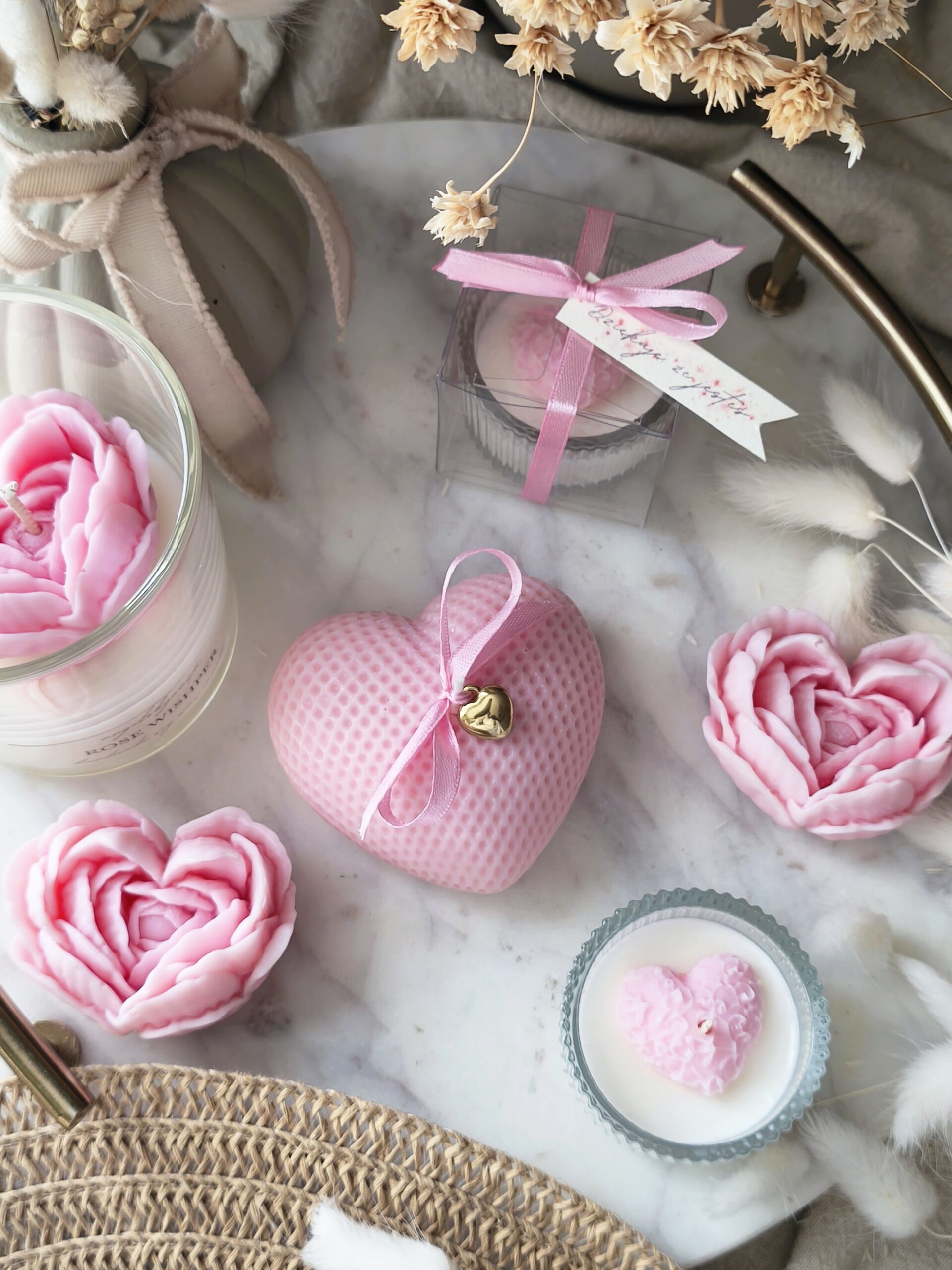 Świeca sojowa Serce Miłości - obrazek 5