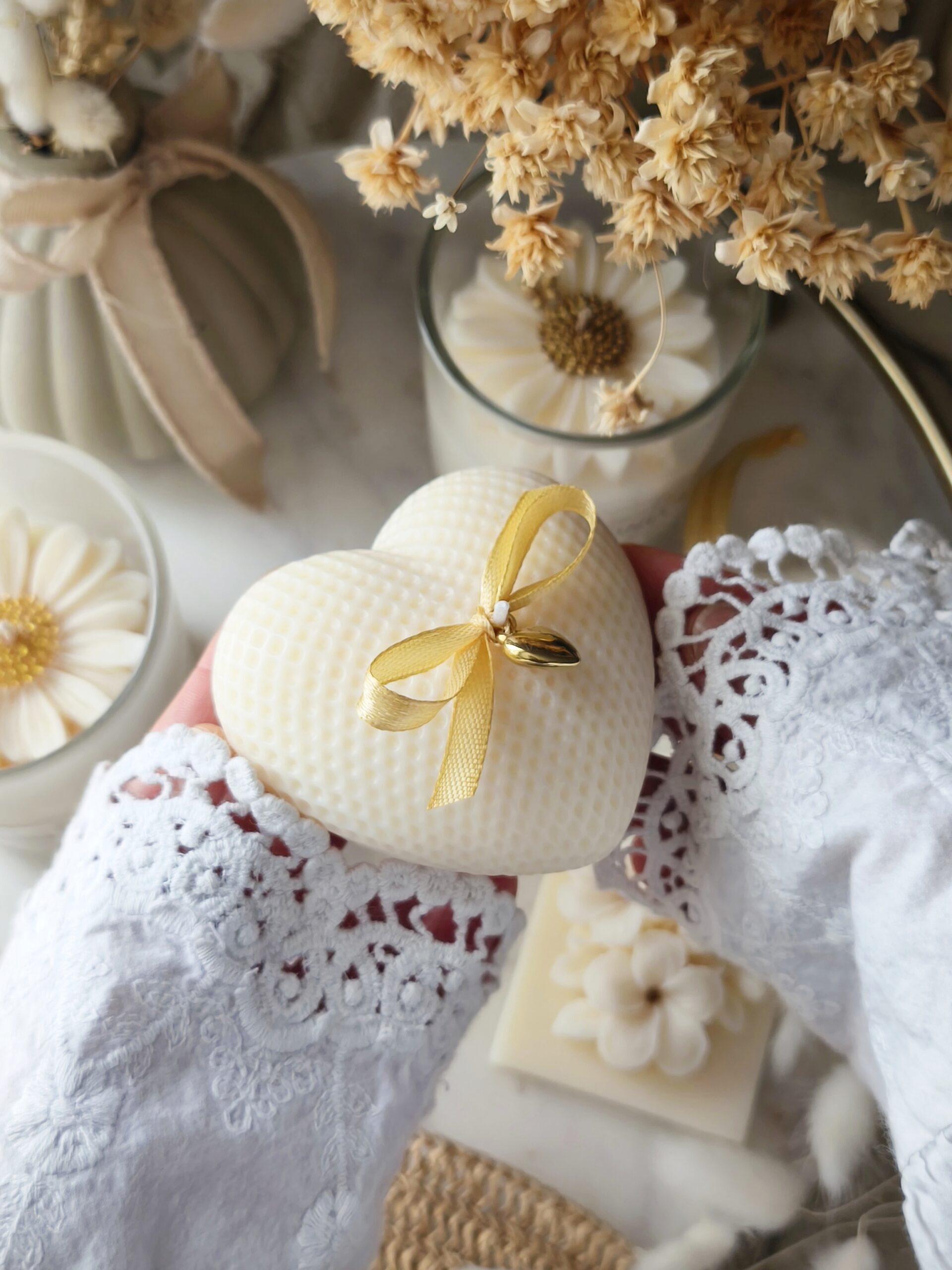 Świeca sojowa Serce Miłości - obrazek 2