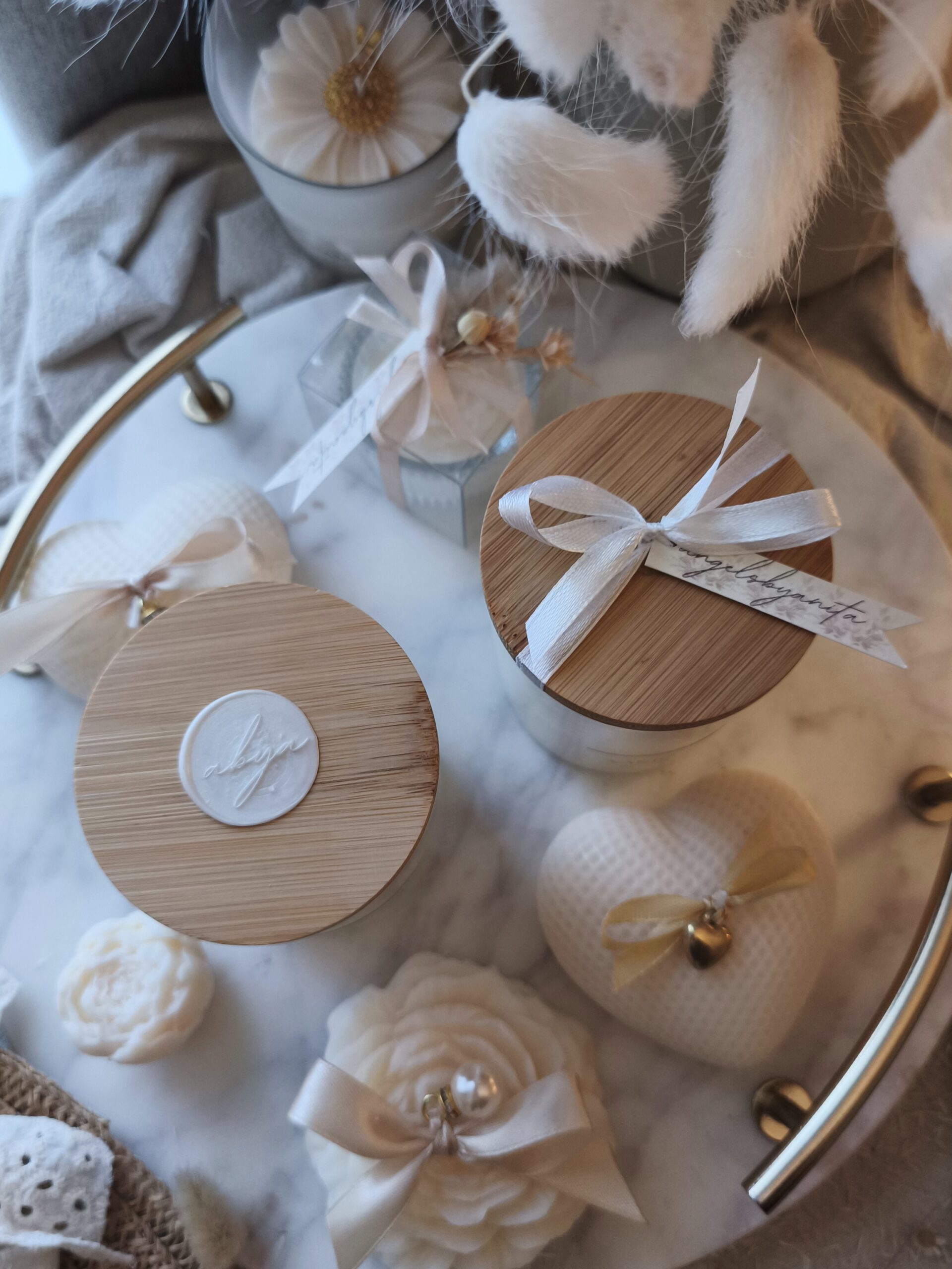 Świeca sojowa Biała piwonia - obrazek 9