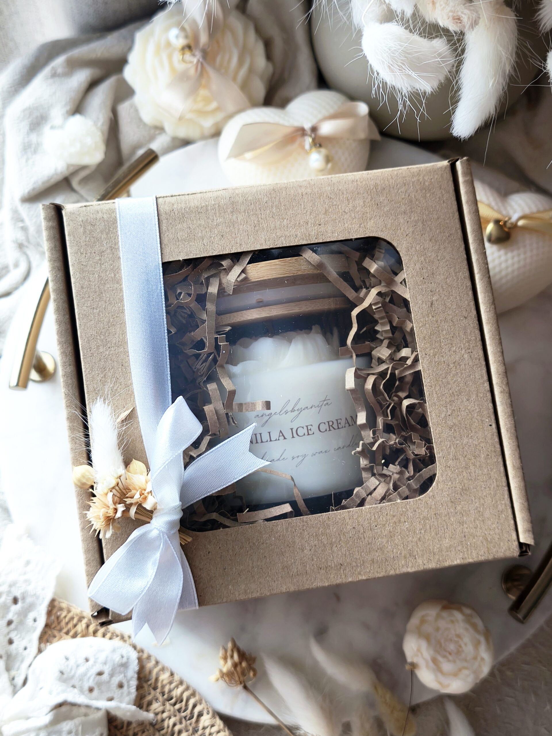 Świeca sojowa Biała piwonia - obrazek 8